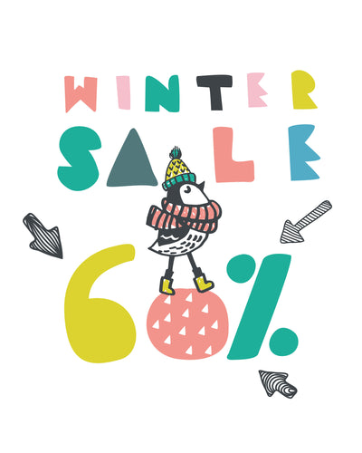 Winter Clearance Sale- 60% off for just 3 Days