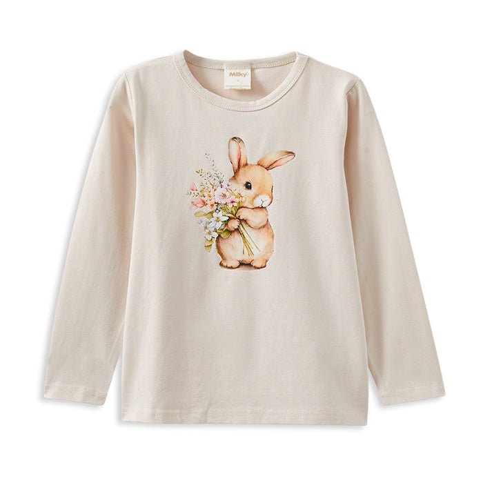 Milky Clothing Bunny Bouquet Tee