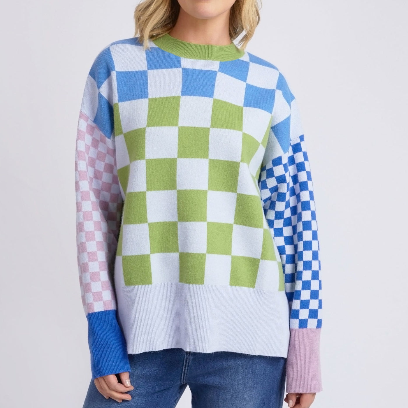 Elm Clothing Checkerboard Knit