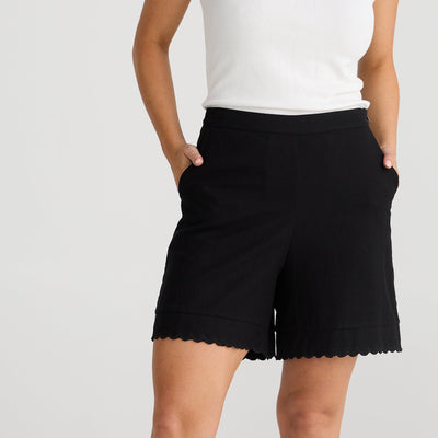 Brave and True Sophia Black Short