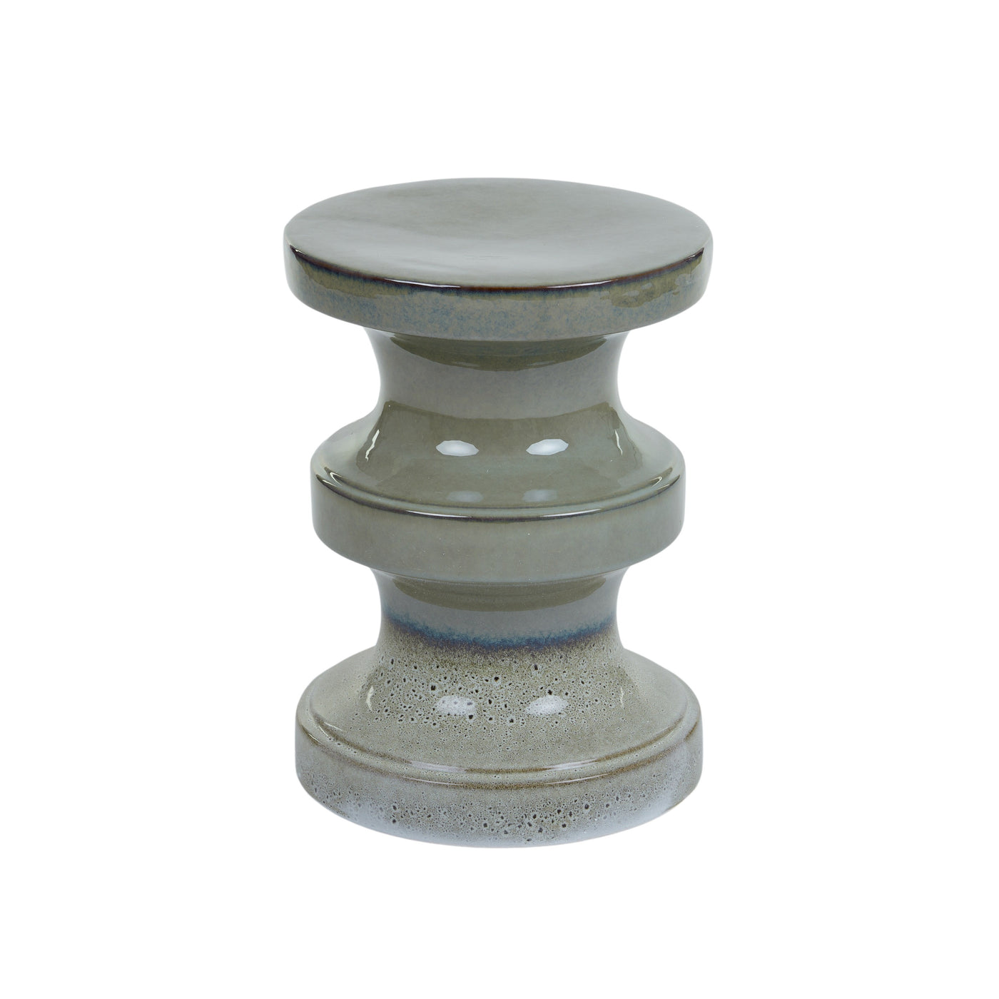 Barwick Olive Ceramic Stool