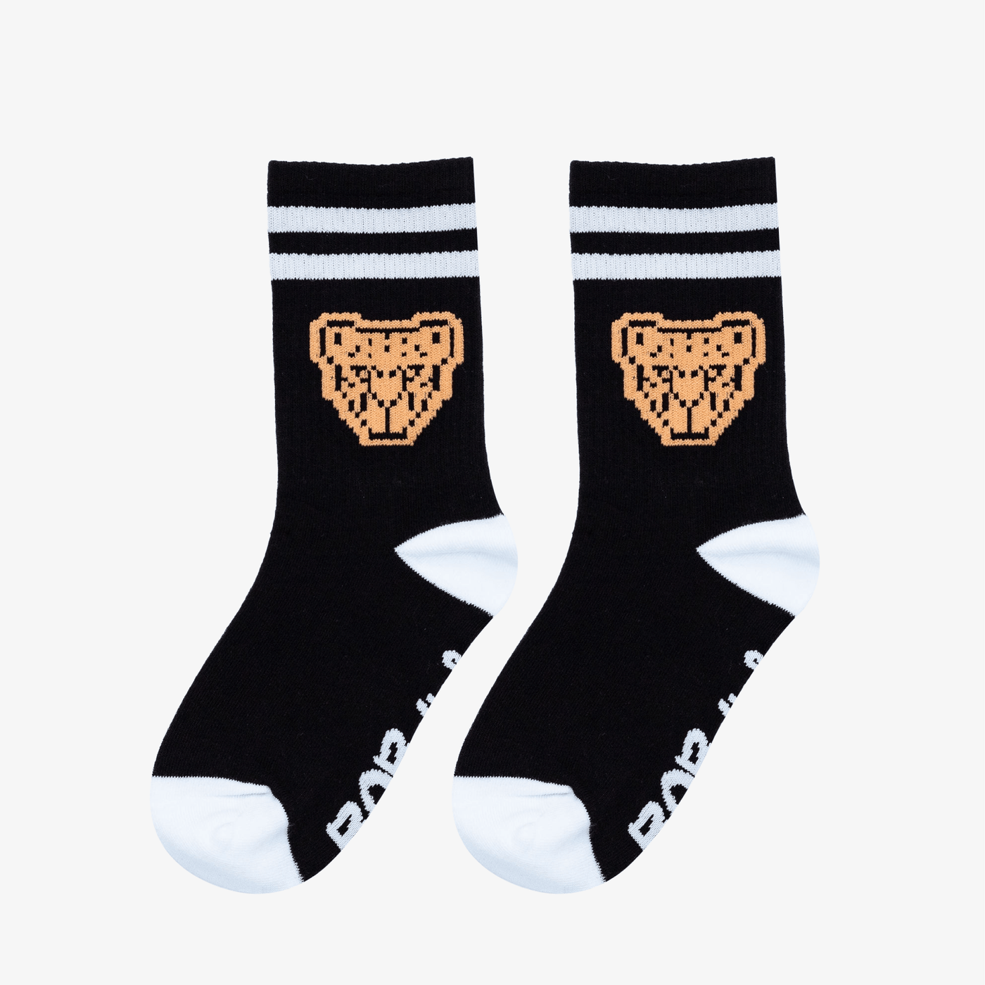 Band of Boys Gamer Orange Tiger Socks Size 8-12