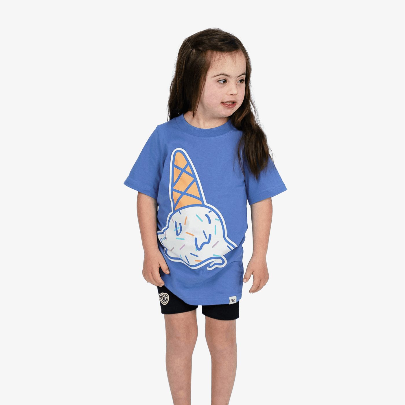 The Girl Club Blue Ice Cream Tee