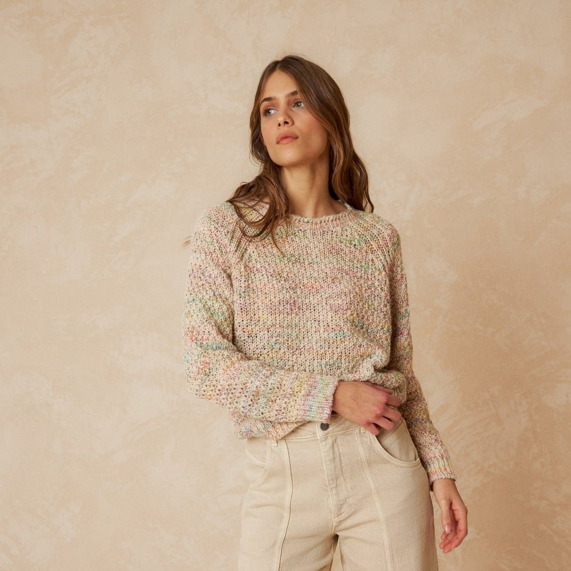 Indi and Cold Multicolour Fantasy Knit Sweater