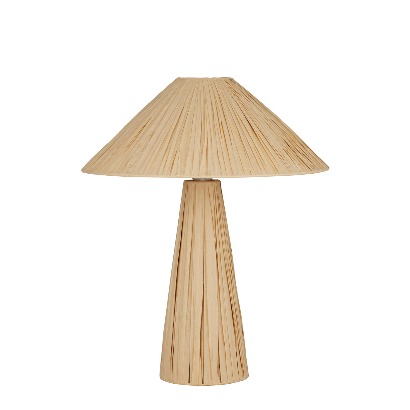 Lexia Raffia Table Lamp Natural