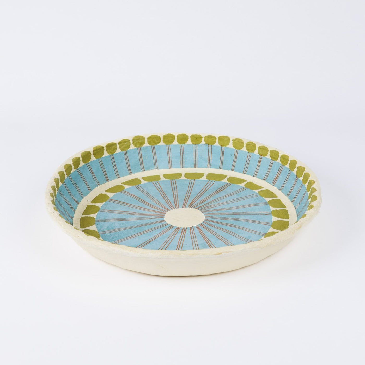 Holiday Fiesta Plate Blue