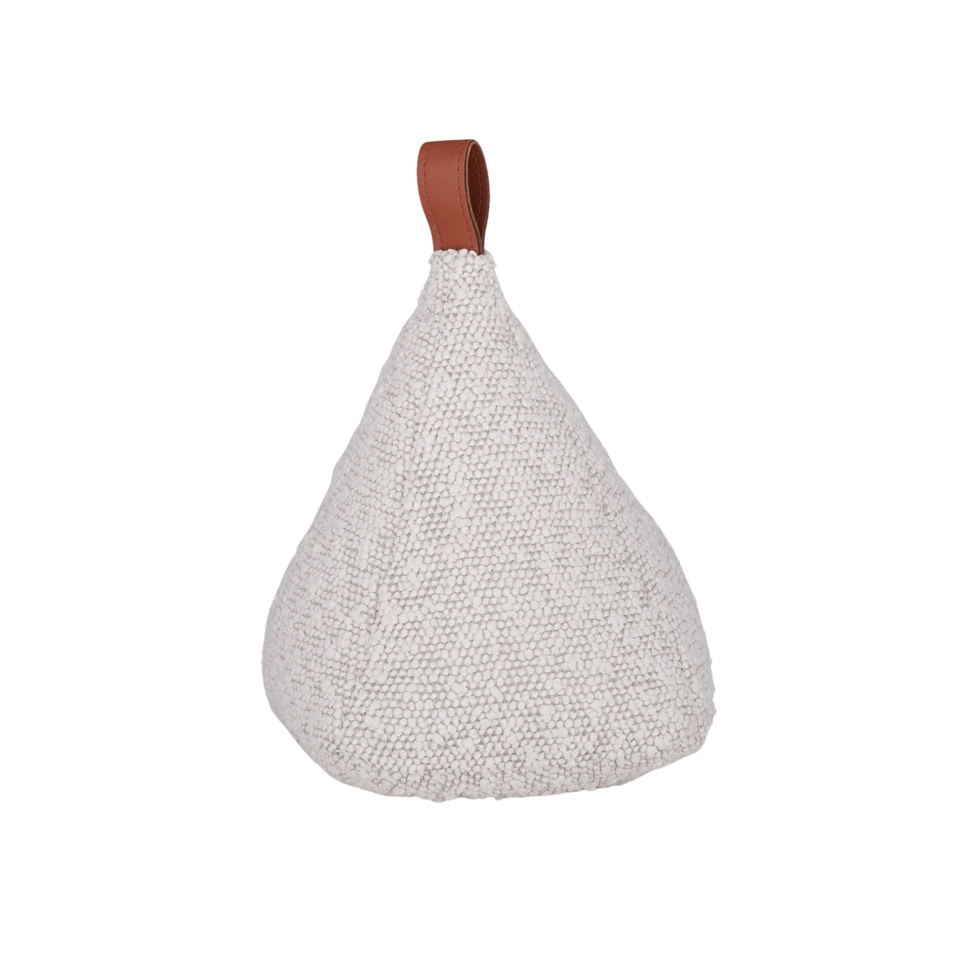 Cate Boucle Door Stop Ivory