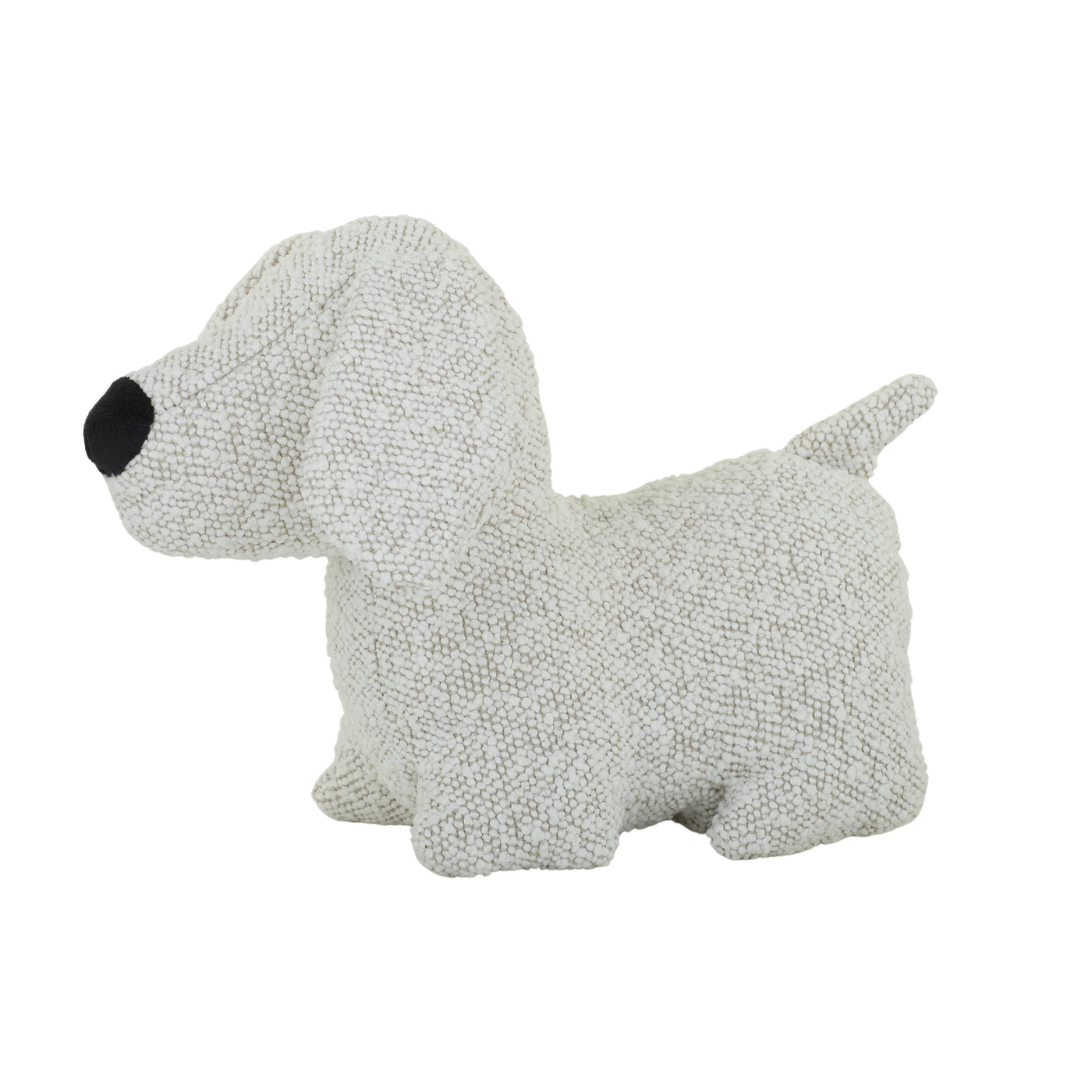 Boo Boucle Door Stop Ivory