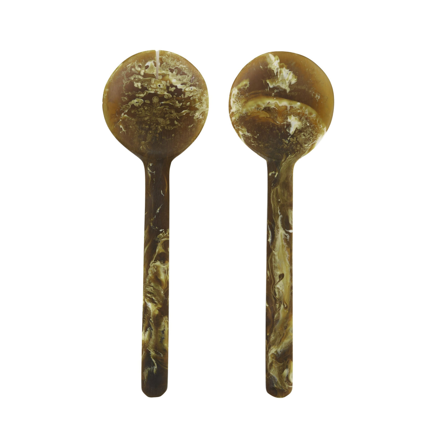 Kip Resin Salad Servers Set of 2 Olive