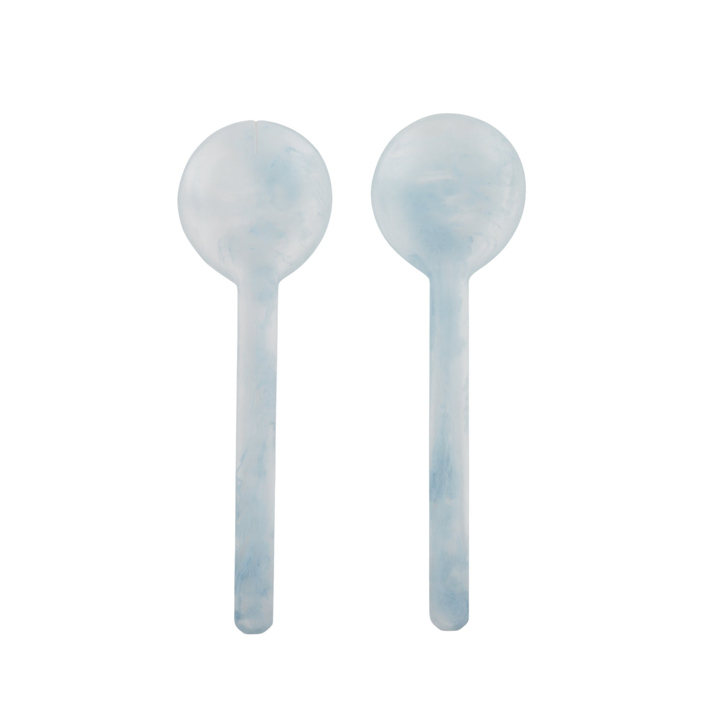 Kip Resin Set of 2 Resin Salad Servers Sky