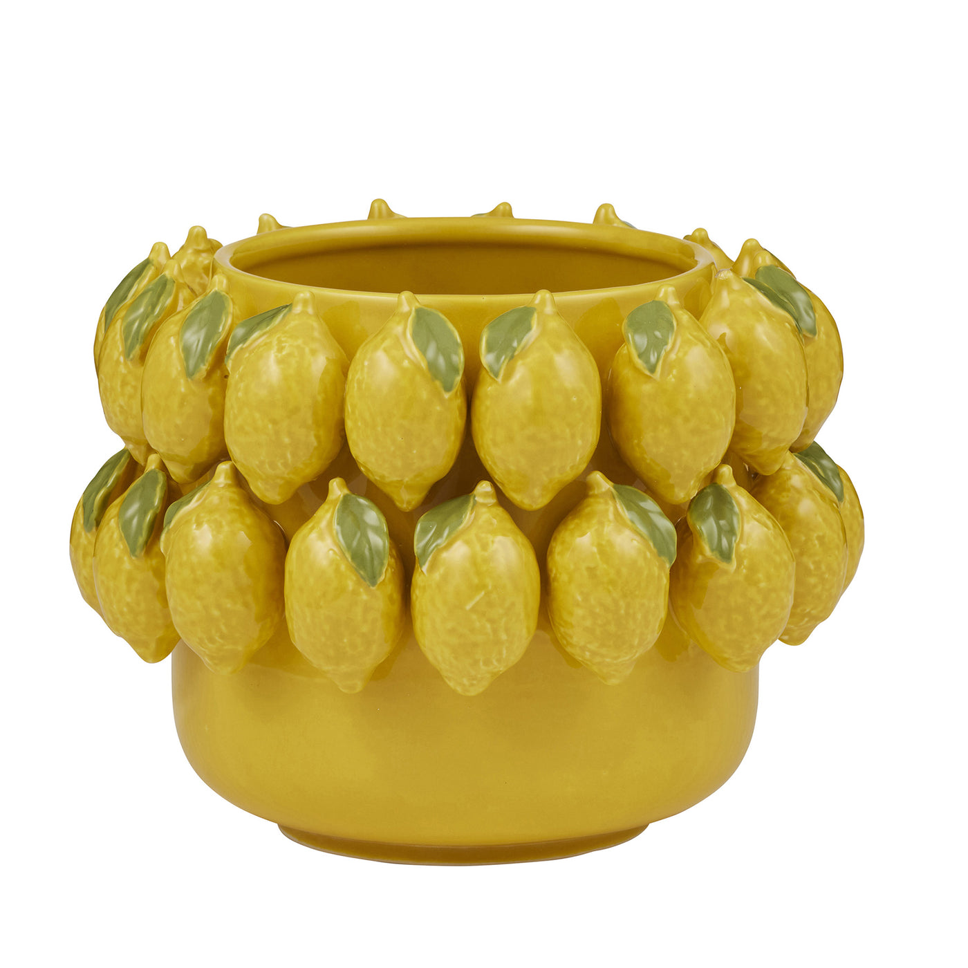 Limone Ceramic Pot Yellow