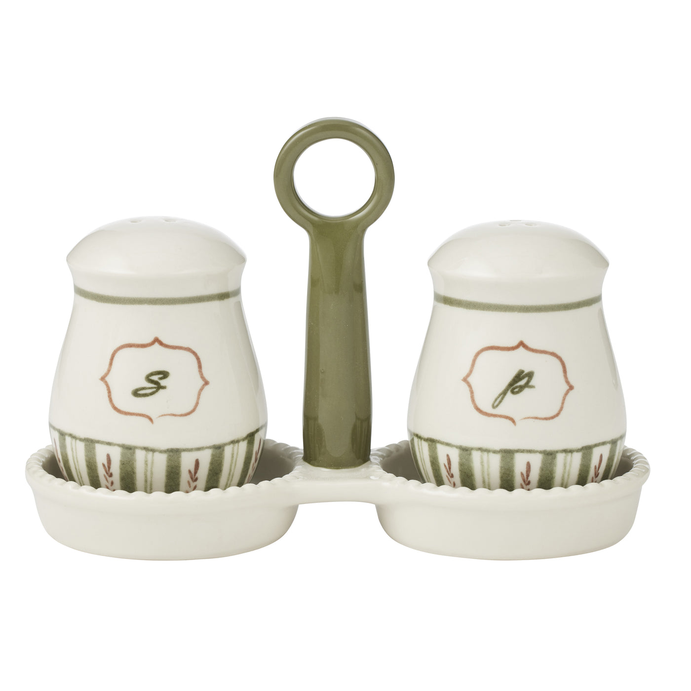 Dolce Vita 3pc Salt & Pepper Set