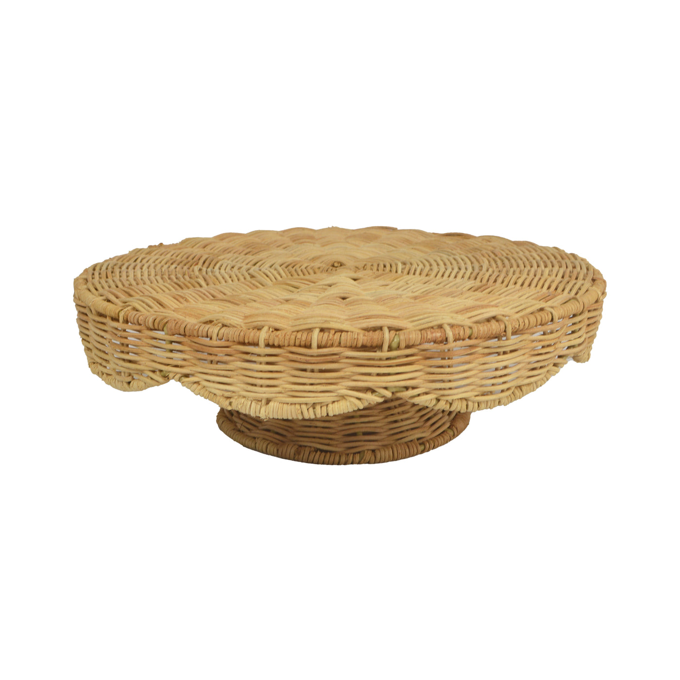 Havana Rattan Footed Stand