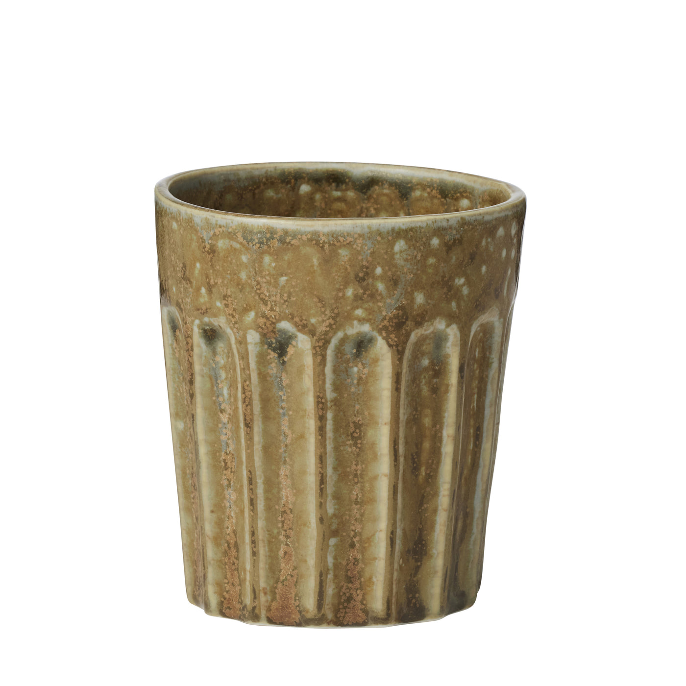 Studio Ceramic Latte Cup Olive