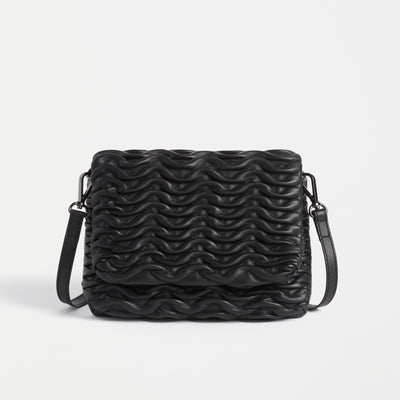 Elk The Label Plissi Crossbody Bag Black