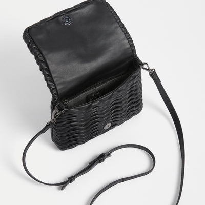 Elk The Label Plissi Crossbody Bag Black