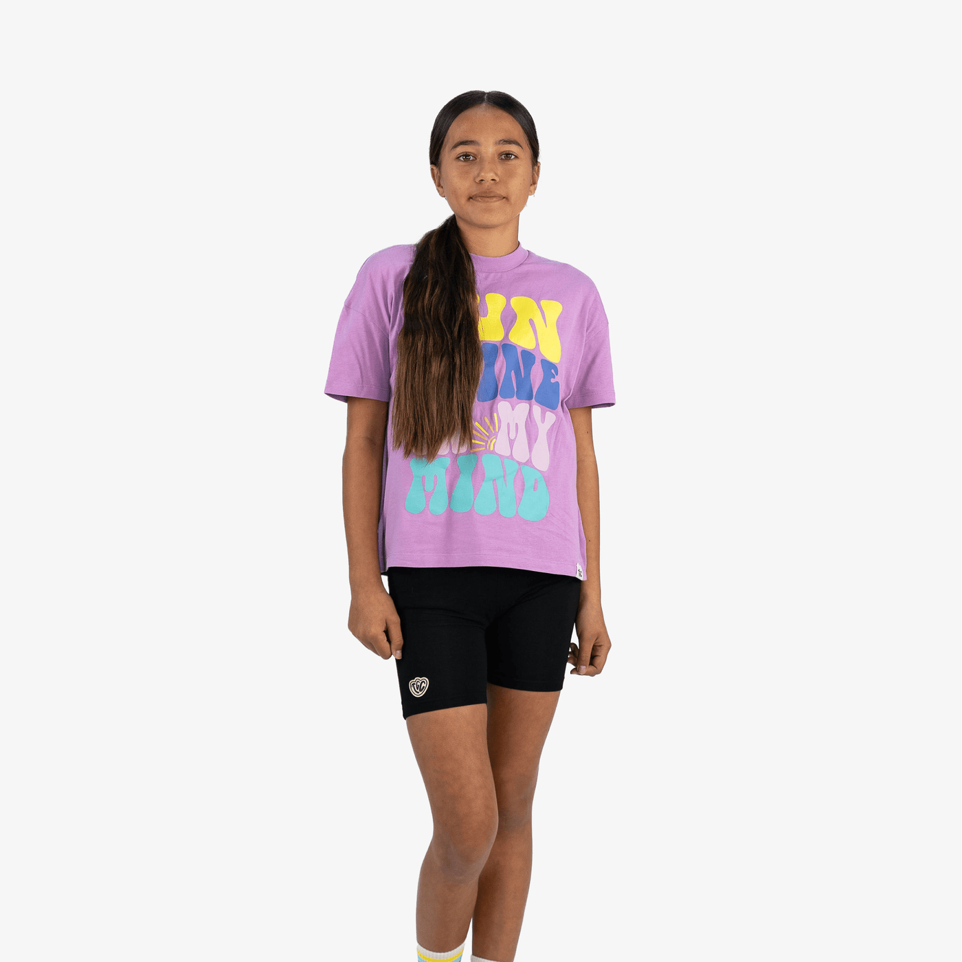 The Girl Club Lilac Sunshine Relaxed Tee