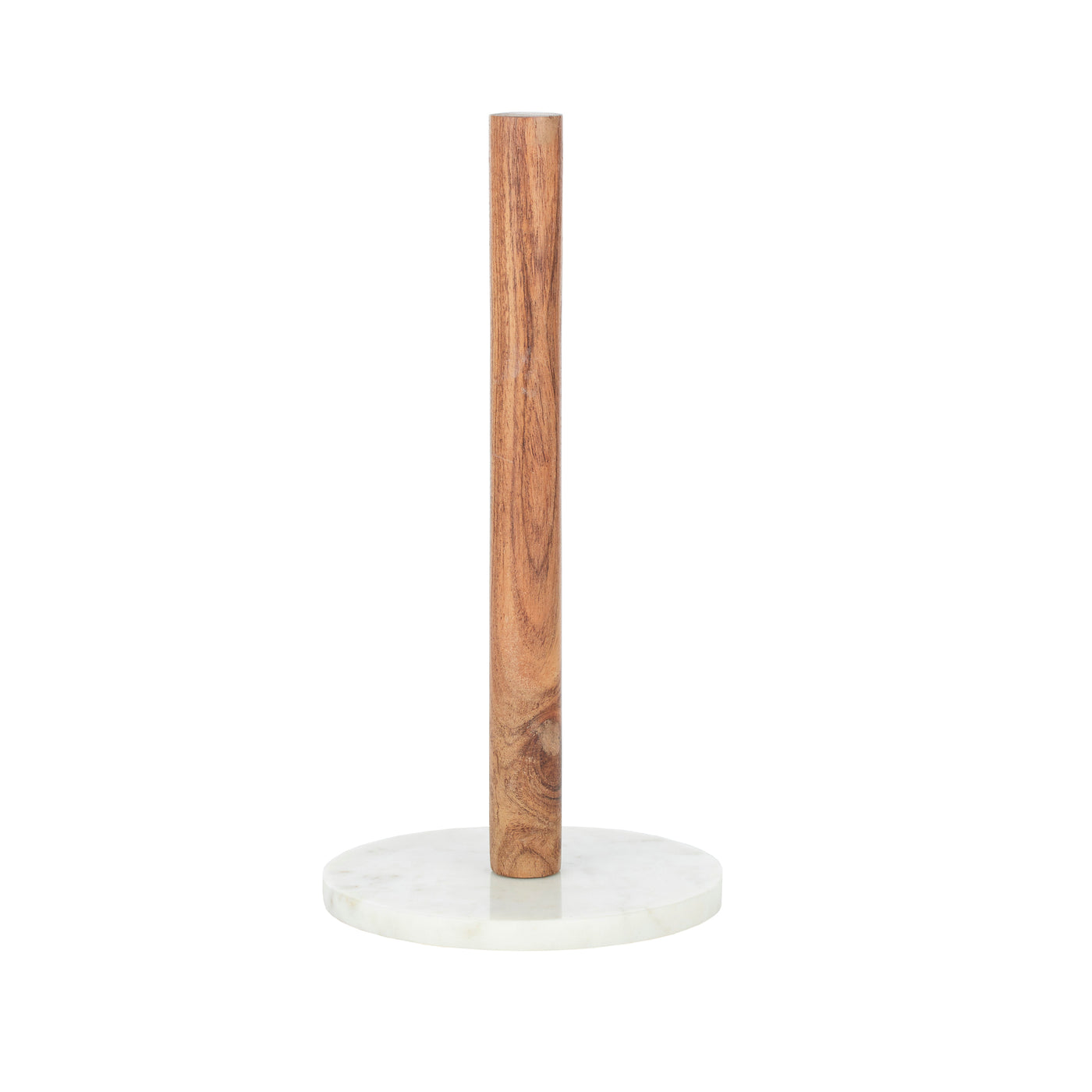 Mira Marble/Wood Towel Holder