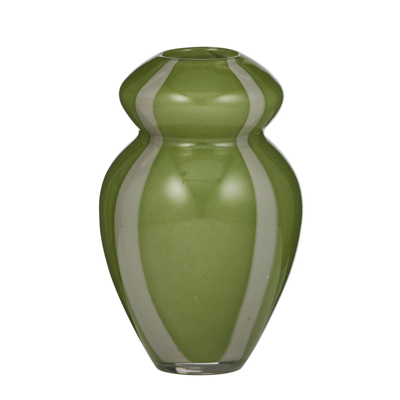 Epsom Glass Vase Green/Sage