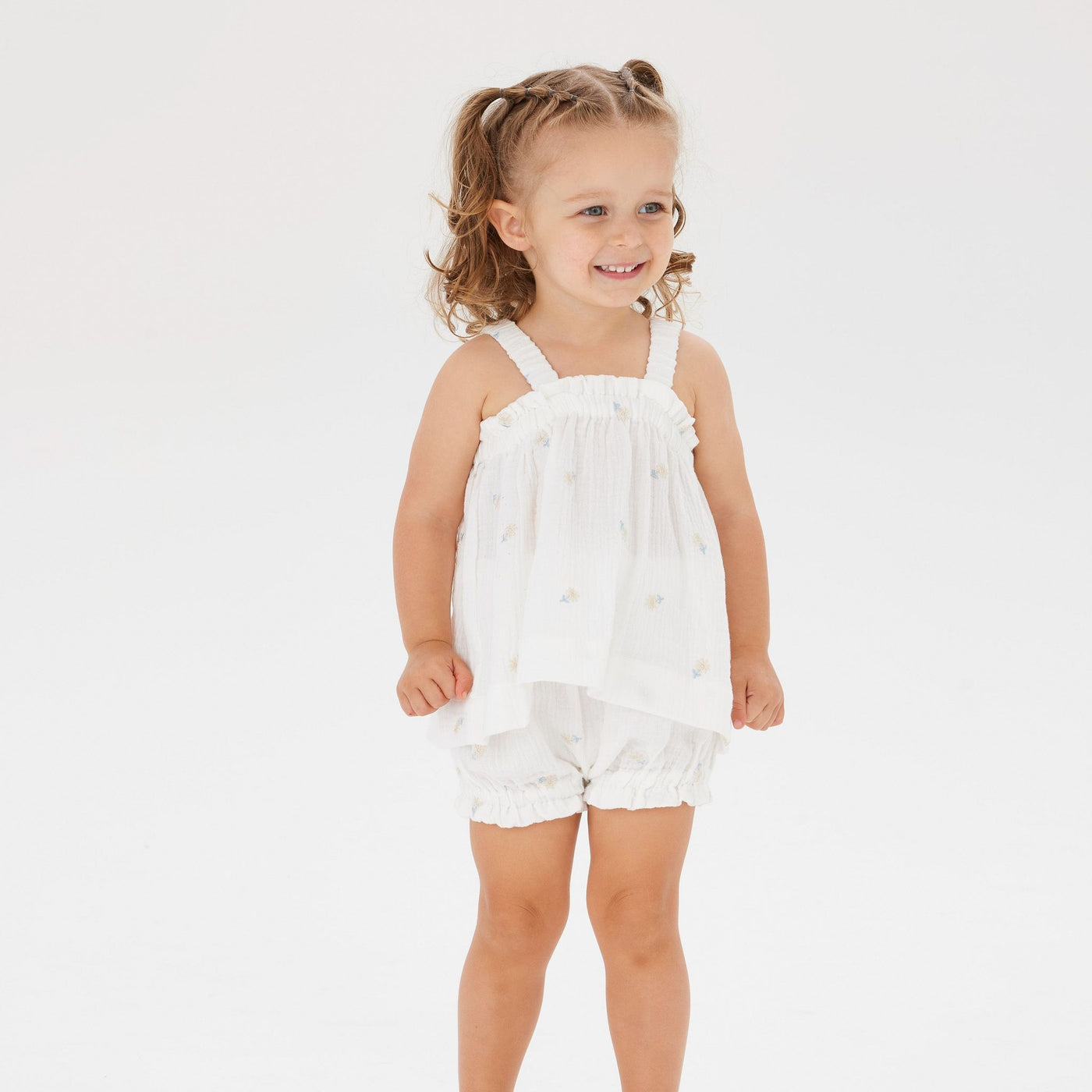 Kyndbaby Little Petal Woven Top