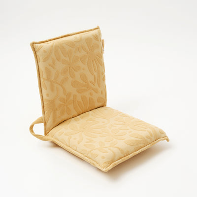 Sunnylife Luxe Folding Seat Mango Baby Golden Mustard