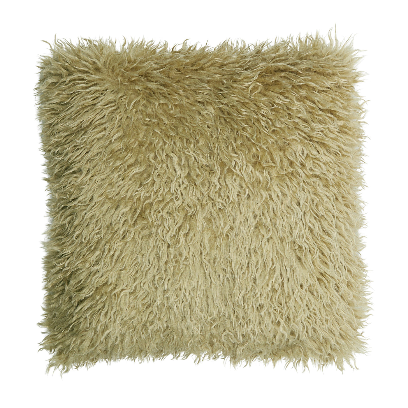 Pelaje Faux Fur Cushion Olive