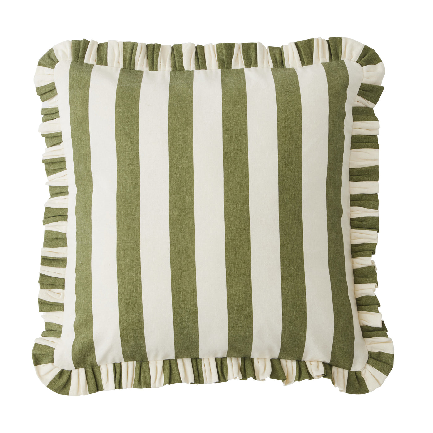 Bonny Cotton Cushion Olive