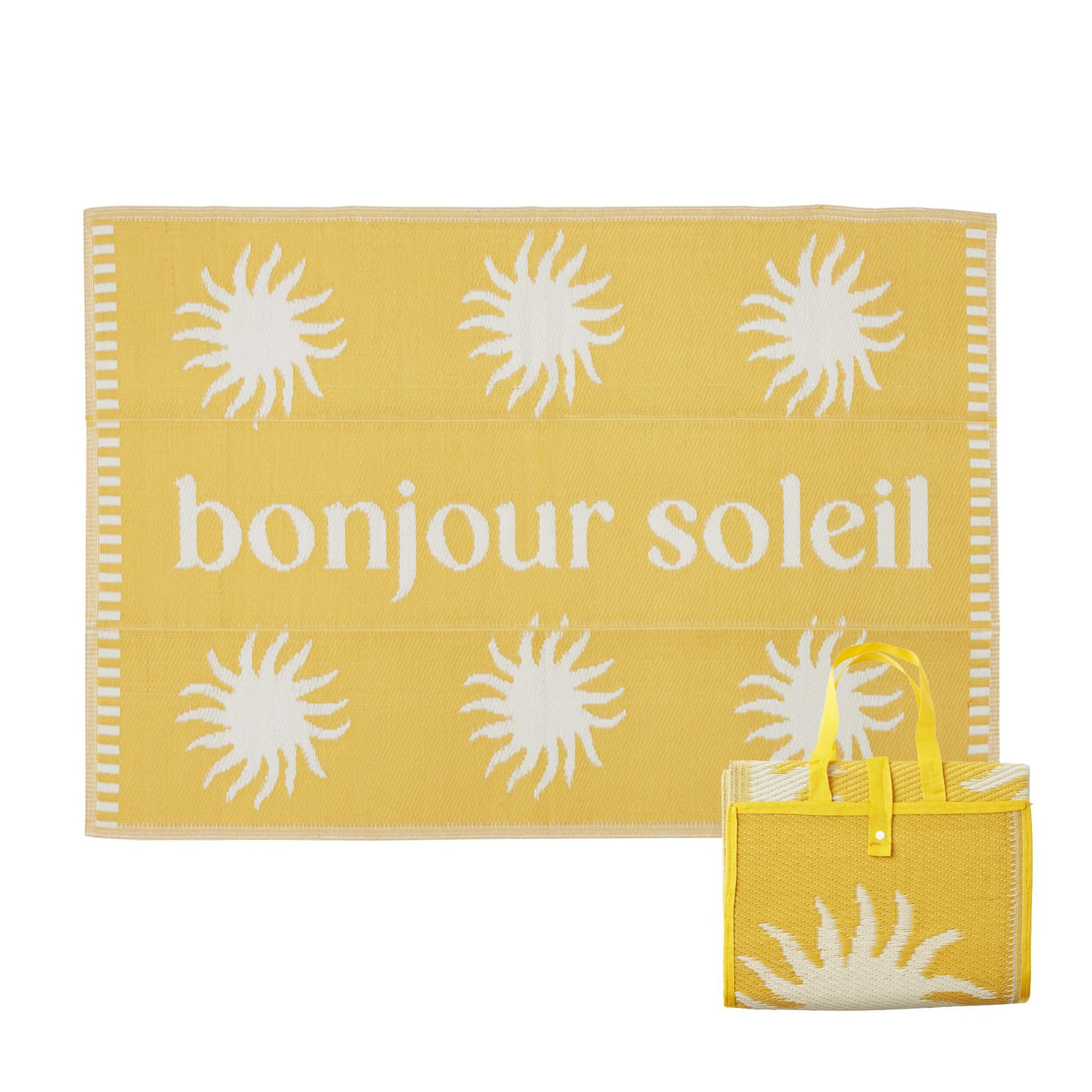 Soleil Picnic/Beach Mat Ochre