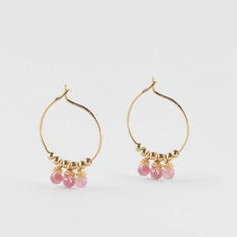 Zag Bijoux Frances Earring Pink