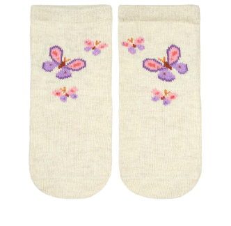 Toshi Organic Baby Socks jacquard/Butterfly Bliss