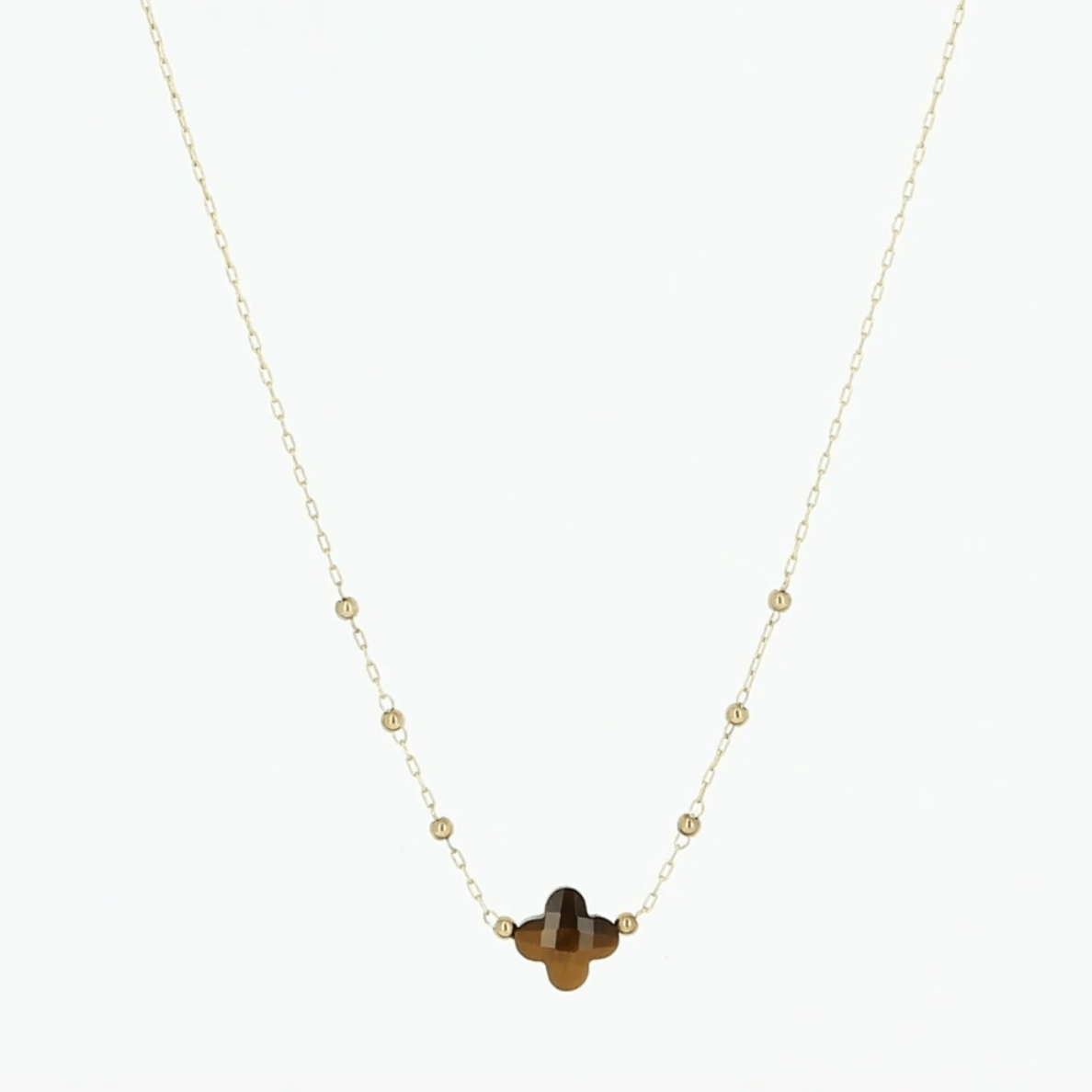 Zag Bijoux Velasquez Tigers Eye Necklace