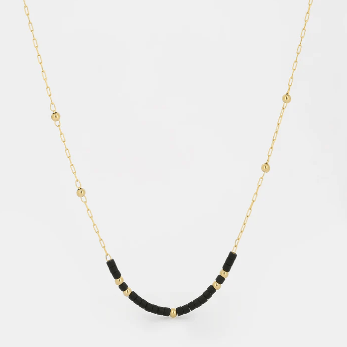 Zag Bijoux Alana Necklace Black Onyx