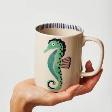 Jones and Co Offshore Seahorse Mug