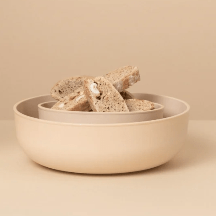 Styleware Nesting Bowl 2 Piece Biscotti