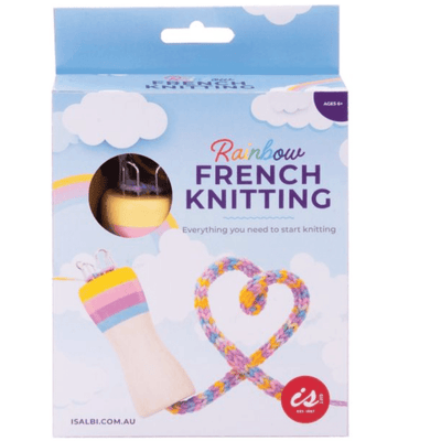 Rainbow French Knitting