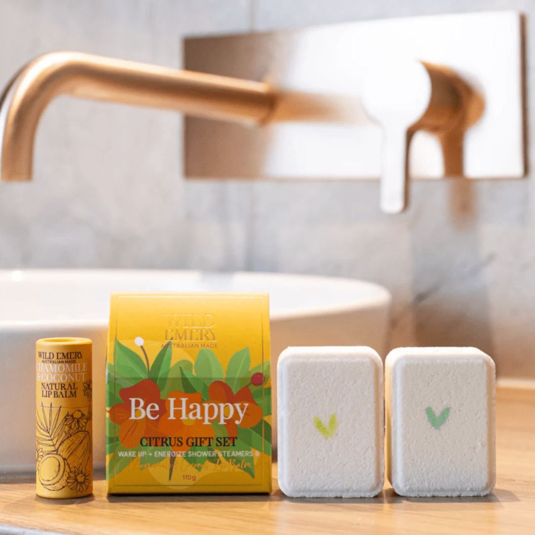 Wild Emery Be Happy Citrus Mini Gift Set