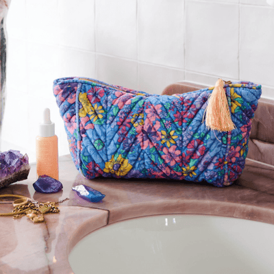 Kip and Co Bunch of Fun Velvet Toiletry Bag