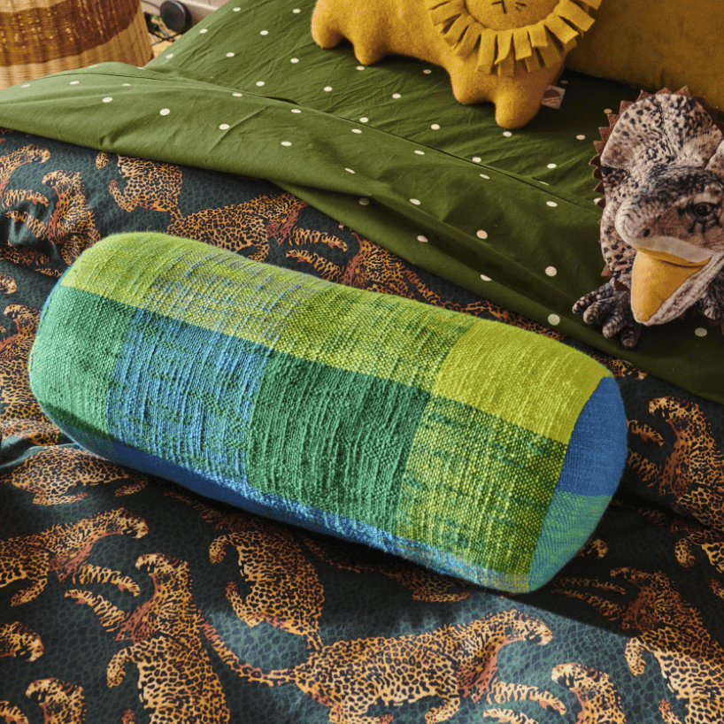 Kip and Co Festival Woven Bolster Cushion