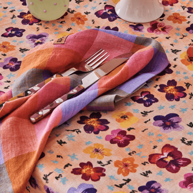 Kip and Co Tutti Frutti Linen Napkin 4P Set