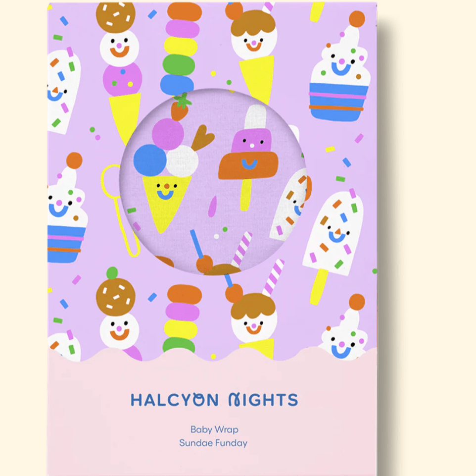 Halcyon Nights Sundae Funday Baby Wrap