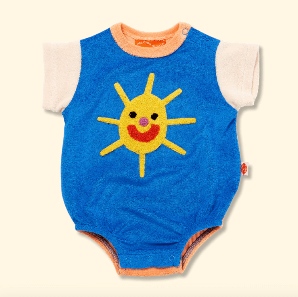 Halcyon Nights Happy Camper Terry Bodysuit