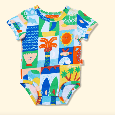 Halcyon Nights Hello Sunshine Short Sleeve Bodysuit