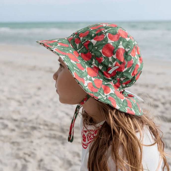 Acorn Kids Apples Wide Brim Sunhat