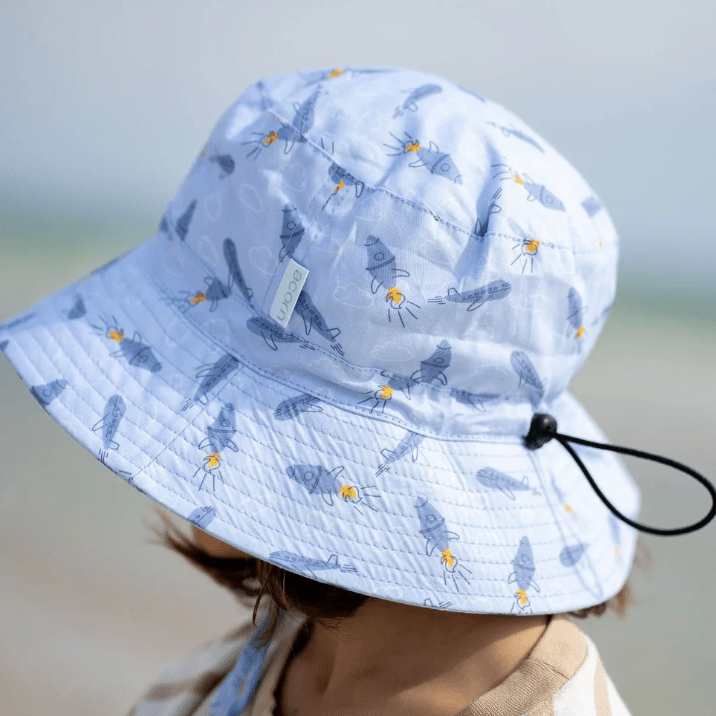 Acorn Kids Blast Off Wide Brim Bucket Hat