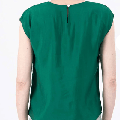 Olga De Polga Skyscraper Tee Dark Green