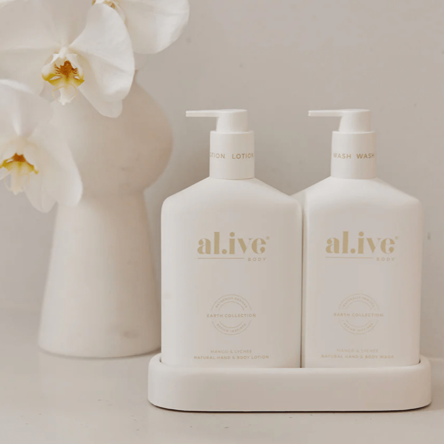 Al.ive Wash & Lotion Duo Mango & Lychee