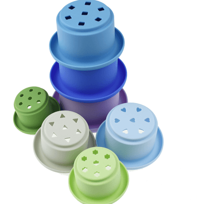 Silicone 7 pc Stacking Cups