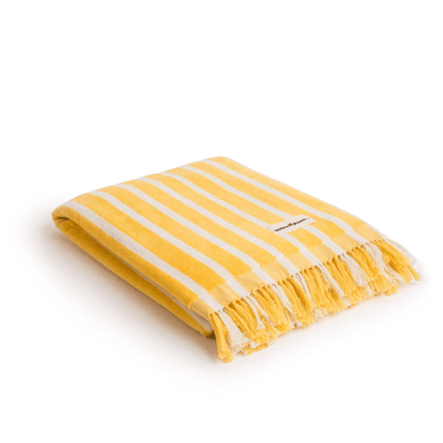 Business and Pleasure Beach Towel Monaco Mimosa Stripe