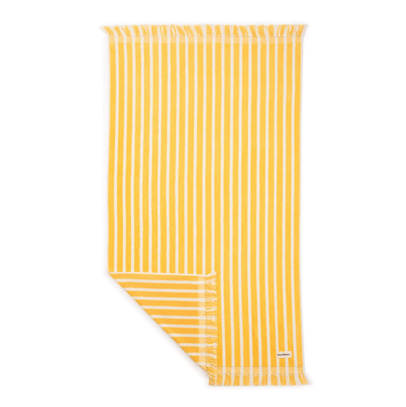 Business and Pleasure Beach Towel Monaco Mimosa Stripe