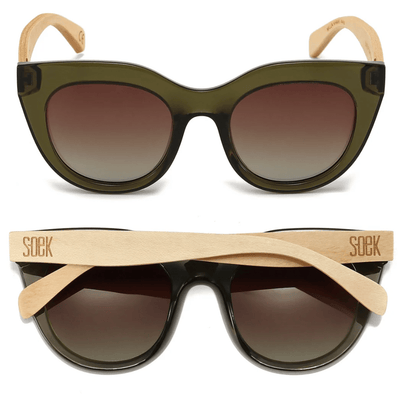 Soek Milla Khaki Sunglasses